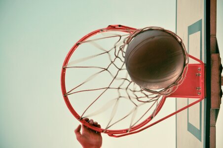 Slam dunk ball sport photo