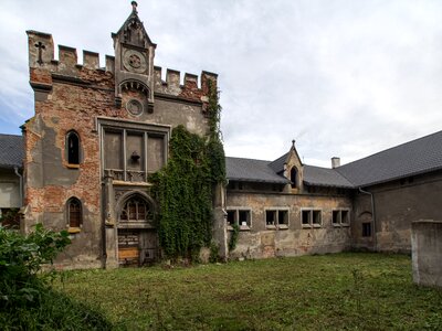 Castle kapadia upper silesia ruins