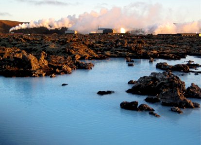 View of Blue Lagoon from Afar