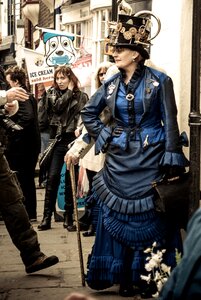Festival gothic woman