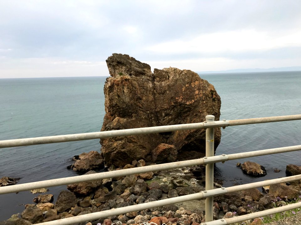 Crag Rock by the Sea
