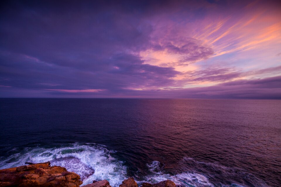 Scenic seascape scenery