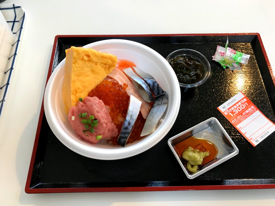Sushi Bowl Meal in Aomori