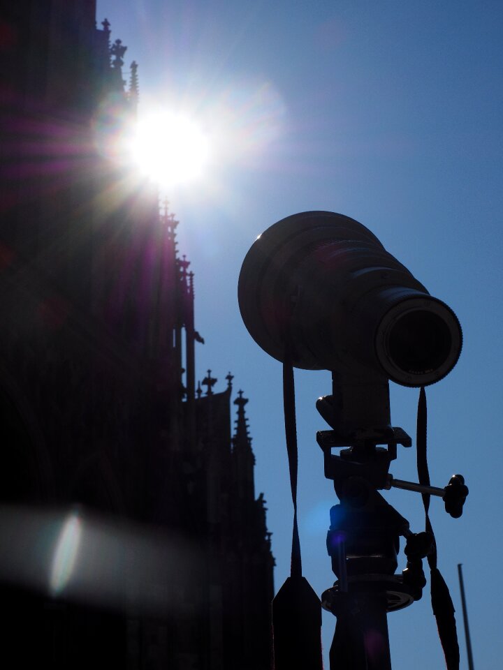 Ulm cathedral solar eclipse münster