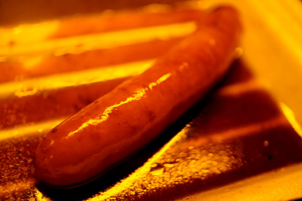 Baked wiener