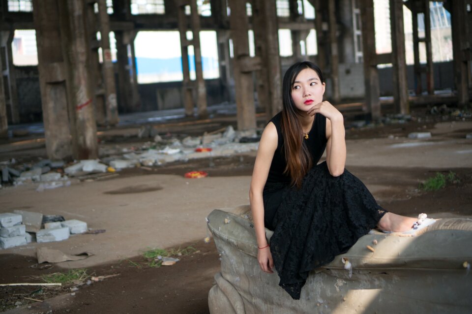 Model portrait photography