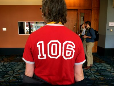 The Man in the 106 Shirt