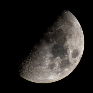 Mond zunehmend flickr