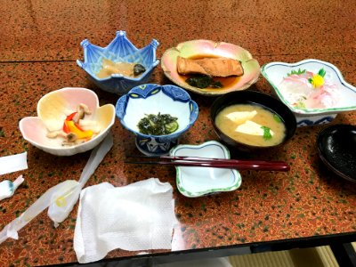 Meal at a Ryokan photo