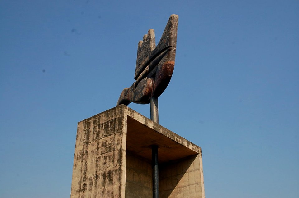 Chandigarh Hand Logo