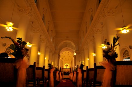 Wedding Church Bangalore India photo