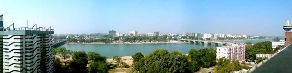 Ahmedabad panoramic view
