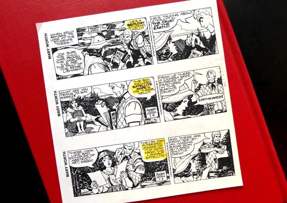 That Time My MS Thesis Showed in Mary Worth