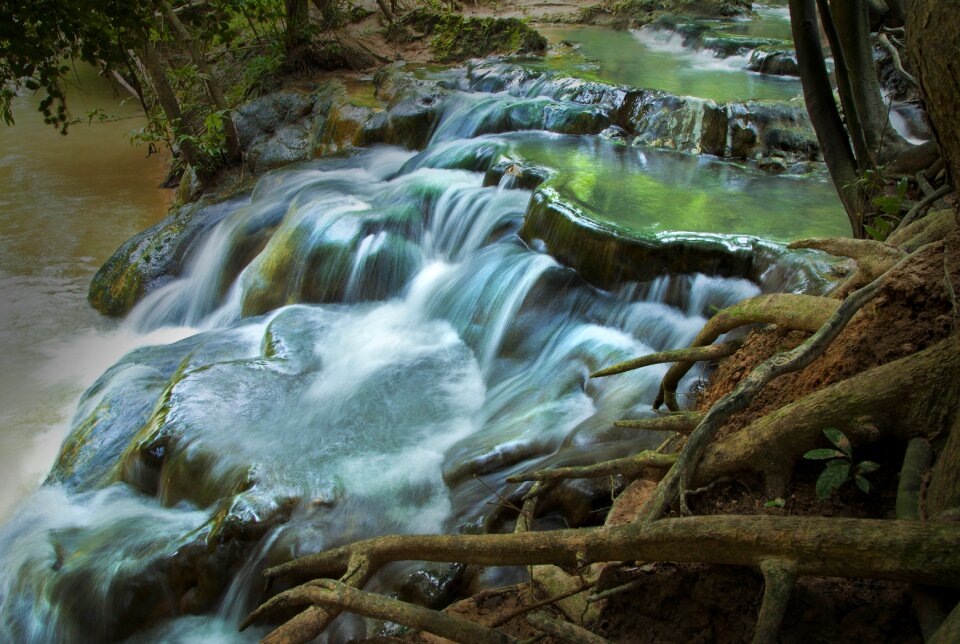 Waterfall thailand nature