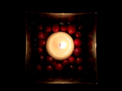 Candle Light Lit
