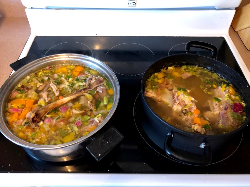 Double Batch Soup Making