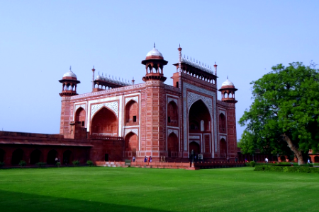 Taj Mahal Darwaza-i-rauza India Agra The Great Gate photo