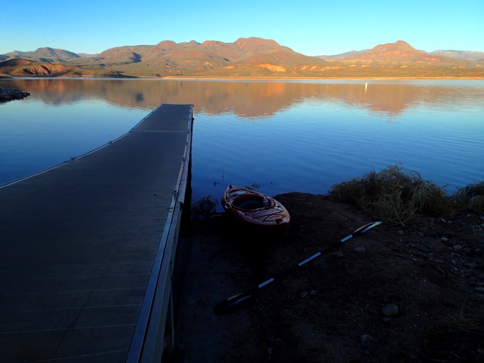 2013/365/363 Sunset on Roosevelt Lake
