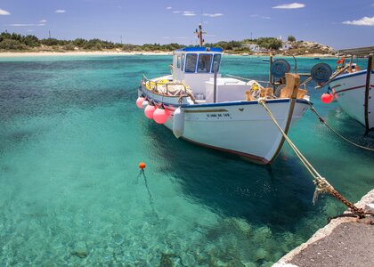 Sea boat water