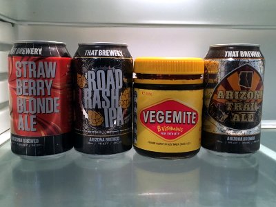 Three Arizonans and an Australian Walk into a Fridfe..