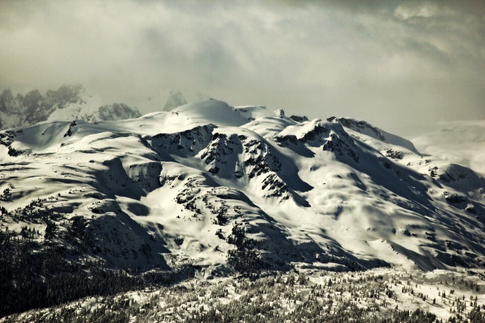 Mountain outdoors scenery