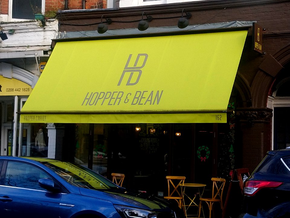 hopper and bean frontage