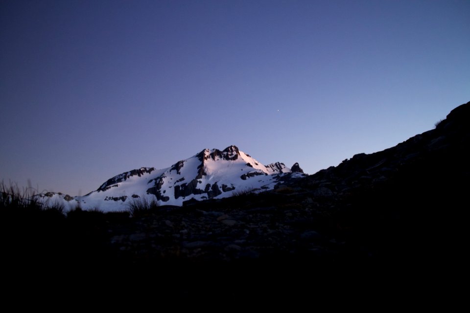 Mt. Brewster at dawn