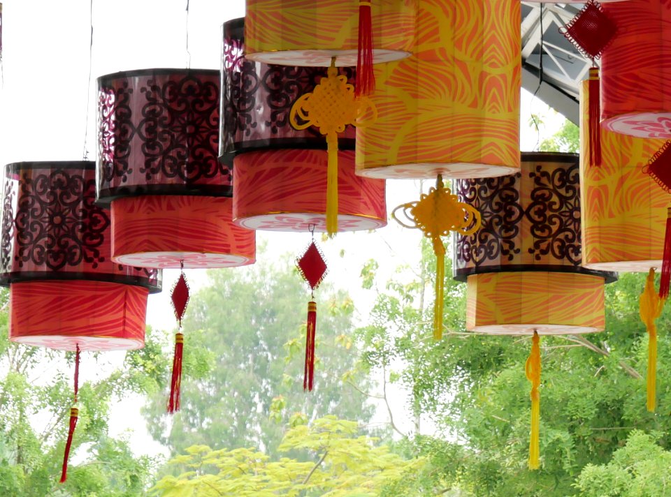 Lanterns for mid-autumn festival or lantern festival photo