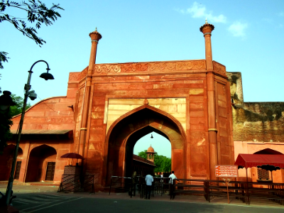 India Unesco Site Agra Eastern Gate Taj Mahal inn India photo
