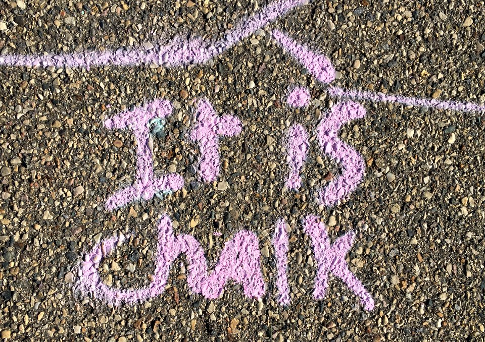 Self Referential Chalk