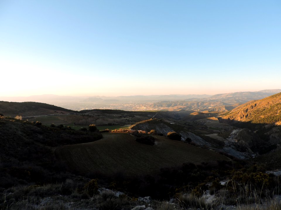 Subida al Mirador del Río Dílar (Granada).