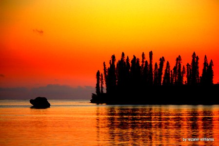 Sunset by iezalel williams - Isle of Pines in New Caledonia - IMG 2881-001 - Canon EOS 700D photo