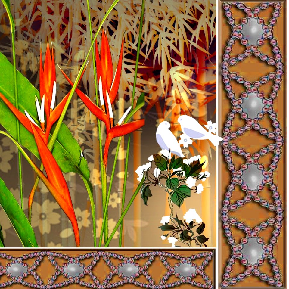 Red bamboo
