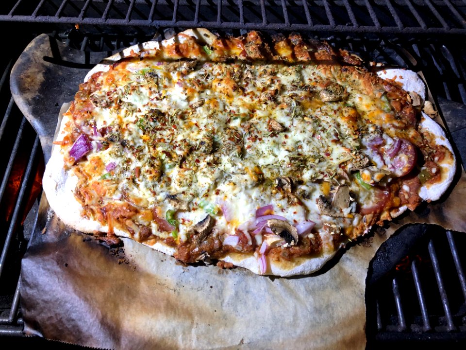 Another Pizza Made of.. What Was Left in the Fridge