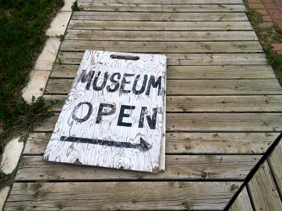 Open As in Museum