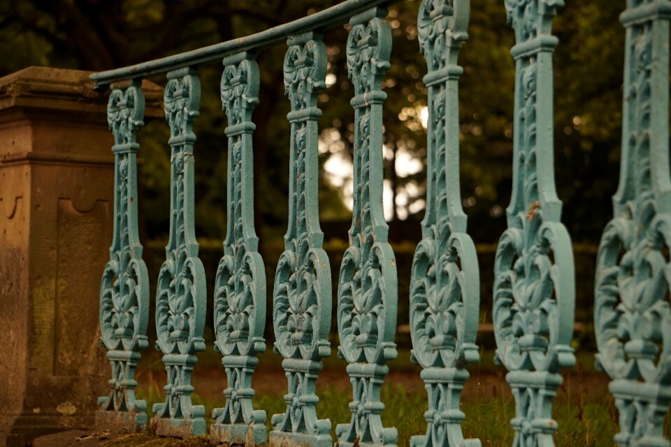Metal close up iron construction