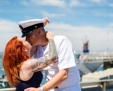 Navy deployment home