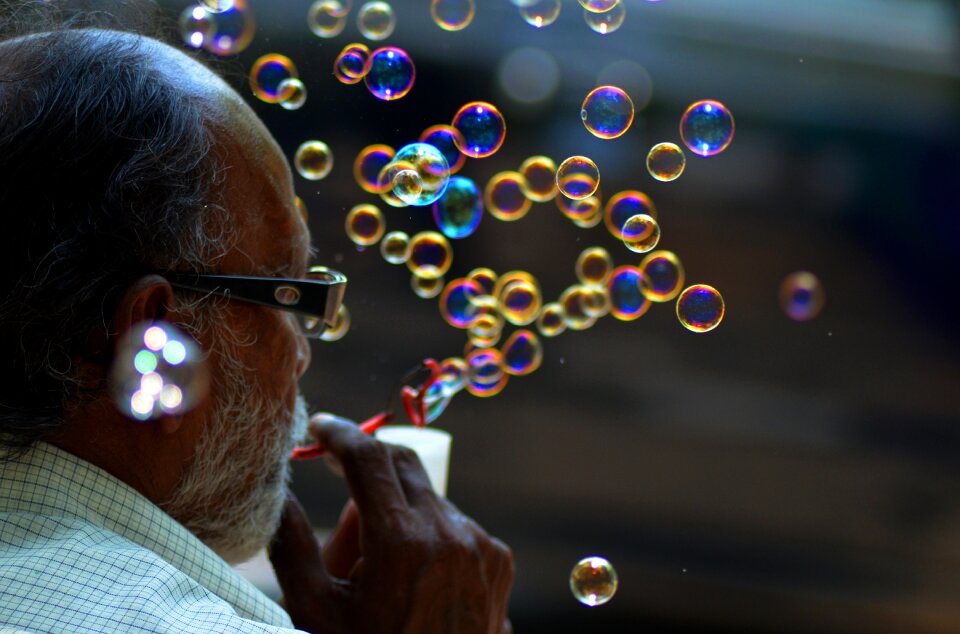 Bubbles colors life