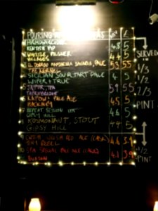 Douglas Fir beers April 2019