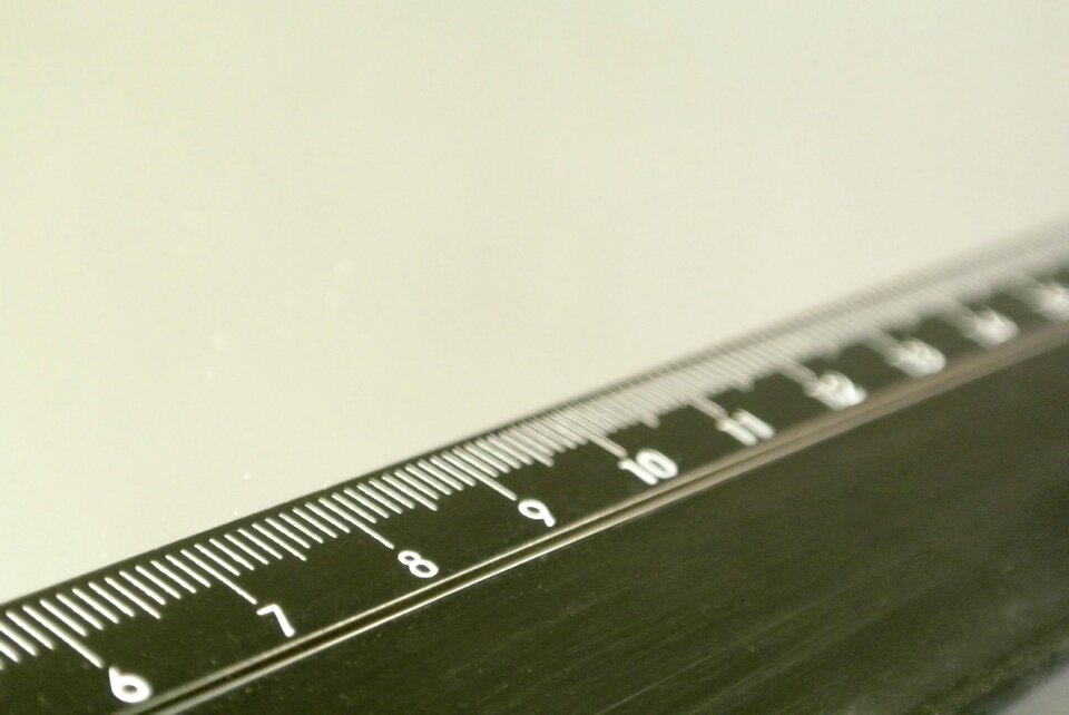 Ruler dimension measure
