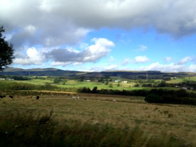 Enroute Edinburgh to Glasgow