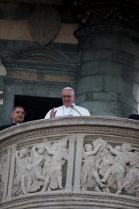 Papa Francesco a Prato photo