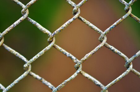 Wire metal security photo