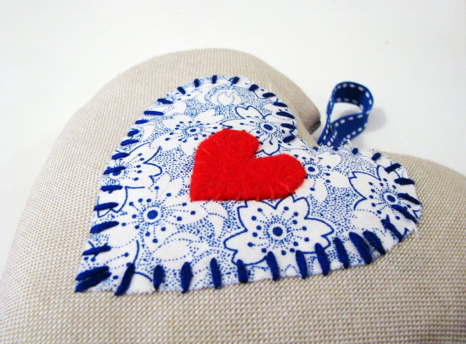 Valentine red decoration