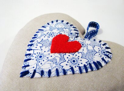 Valentine red decoration