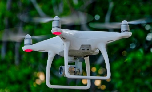 Phantom drone was filming a wedding.
