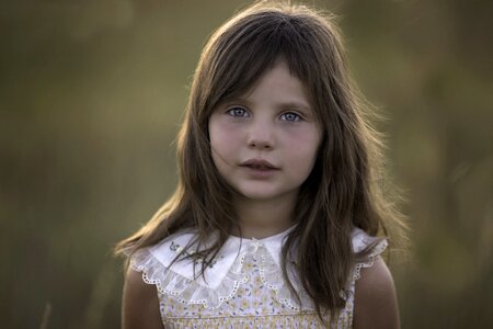 Girl young summer