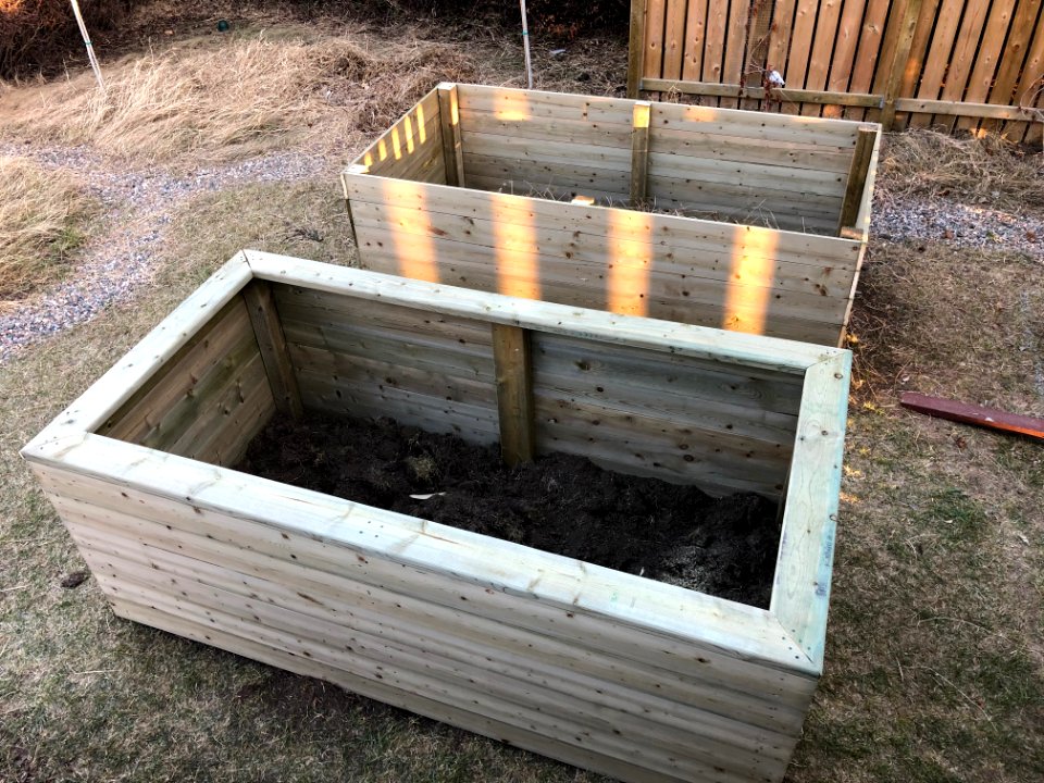 Second Raised Bed Garden Built