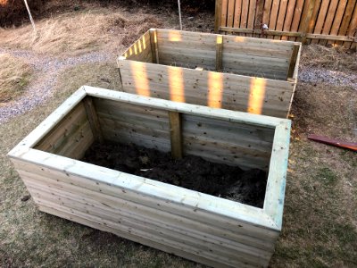Second Raised Bed Garden Built