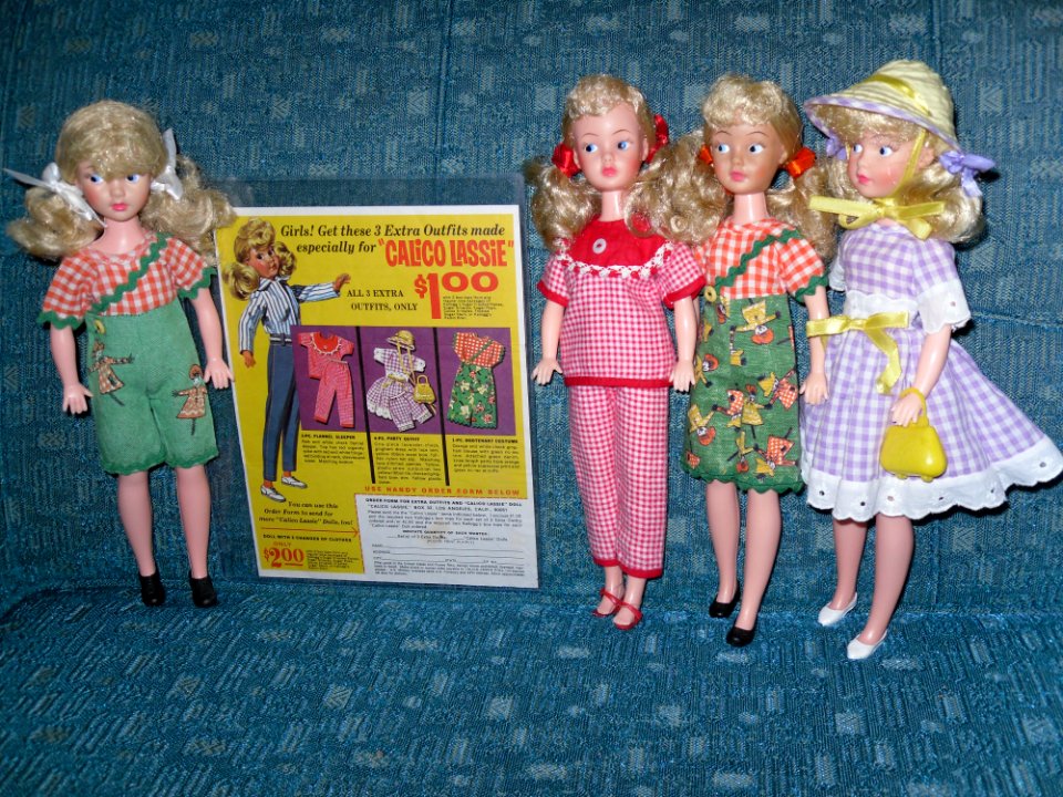Elly May Clampett/Calico Lassie doll